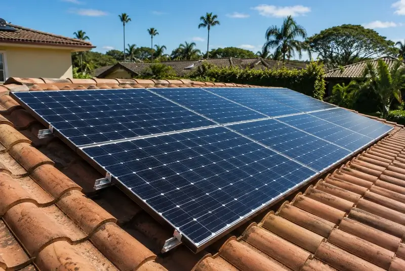Installation de panneaux solaires aux Garennes sur Loire